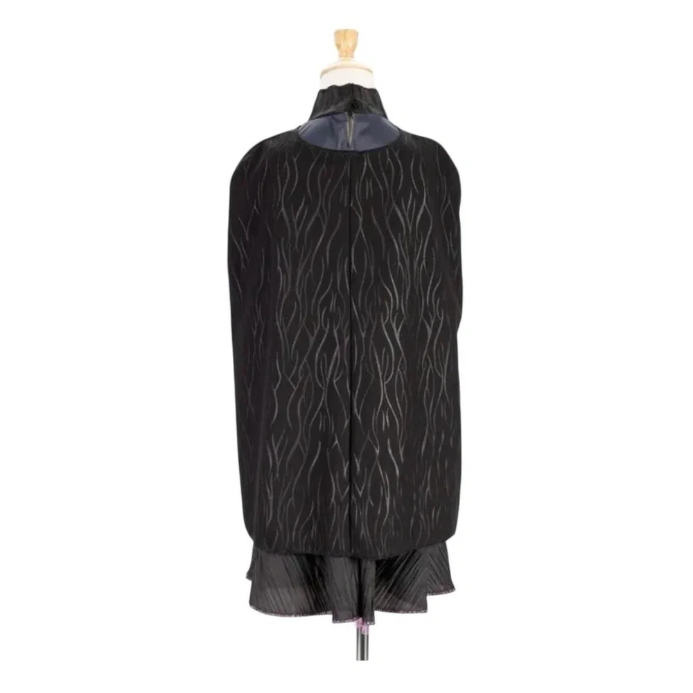Wicked Elphaba Costume Girls Black Purple‎ Witch Dress Up Movie Inspired